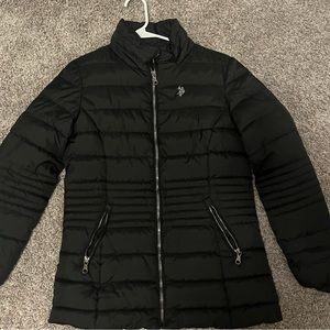 Women’s small polo puffer jacket